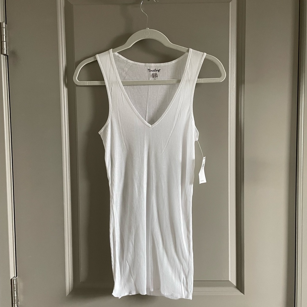 Tinsley - White Tank Top